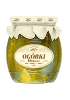 Ogórki Kiszone 740g Polska Wieś