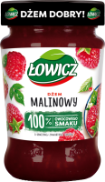 Dżem Malinowy Niskosłodzony Łowicz 280g