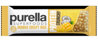 Baton Proteinowy Purella Chrupiący Ryż z Mango 45g Foodwell
