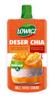 Mus Łowicz Deser Chia Brzoskwinia Marakuja 120g Maspex