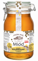 Wildflower Honey Klamra 1,4kg Polska Wieś